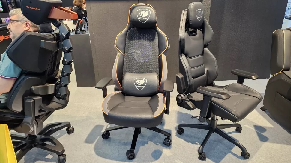 Cougar’s NxSys Aero Gaming Chair with Built-In Cooling Fan Unveiled at COMPUTEX 2023